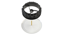 Rendering ComfoGrid CLRF/TVA Comfortable indoor ventilation Rear view