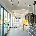 Zehnder ZFP, RHC, CP, Ceiling Panel, Zehnder, Reference, sports hall, foyer, Riedhalle, Steinheim an der Murr