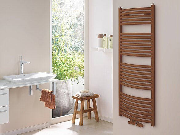 Rendering Zehnder Zeno Bow Decorative radiator 