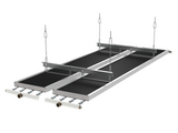 Rendering Zehnder ZIP Heating and cooling ceiling system Top view