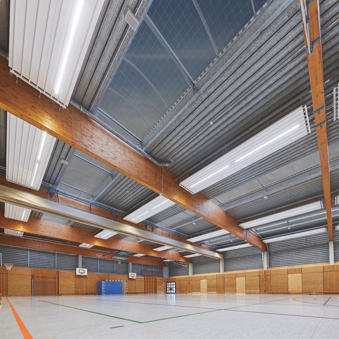 Reference ZBN Heating and cooling ceiling system Front view
