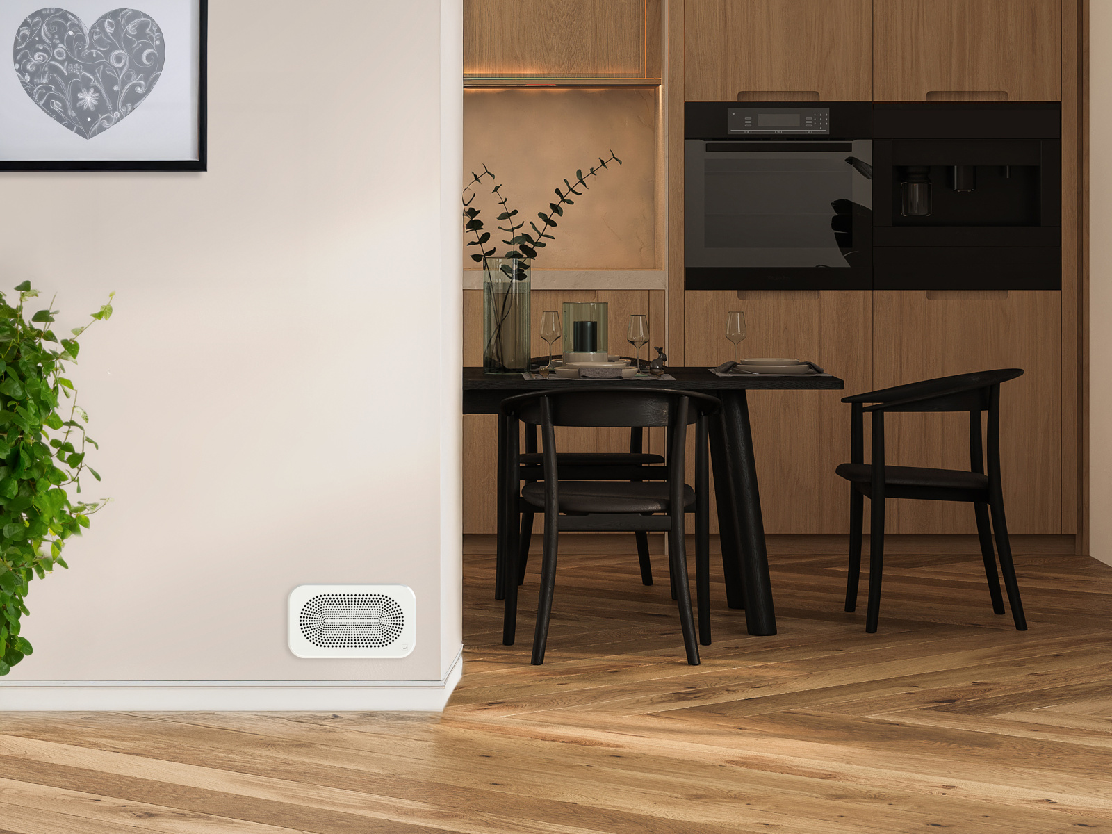 Rendering Comfortable indoor ventilation 