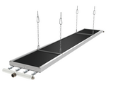 Rendering Zehnder ZIP Heating and cooling ceiling system Rear view