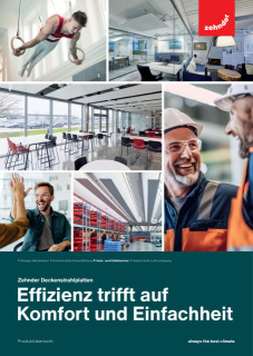 Zehnder Deckenstrahlplatten Übersichtsbroschüre